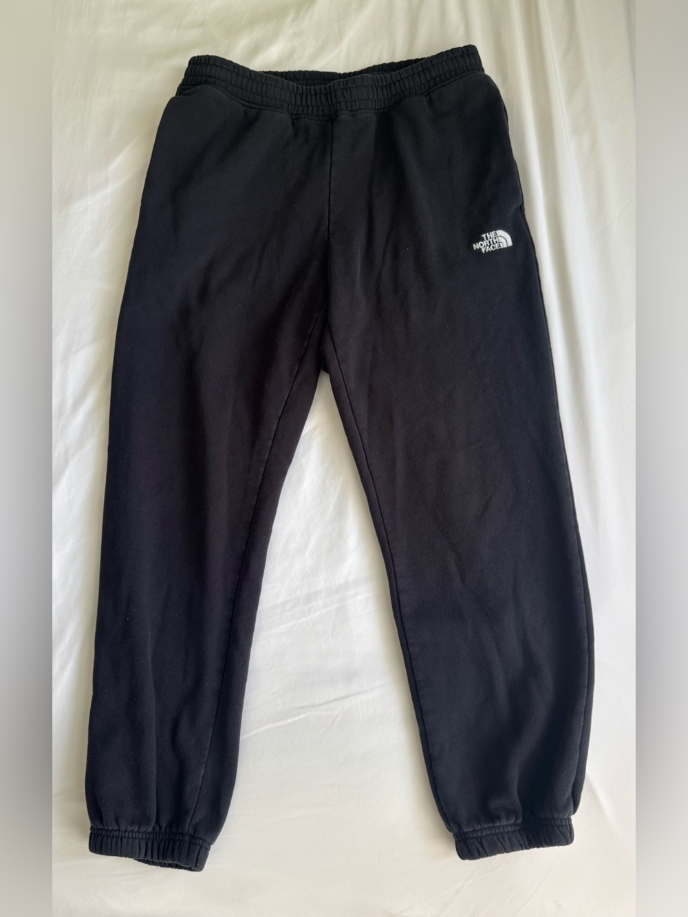 The North Face Men's Black Fleece Cuffed Joggers